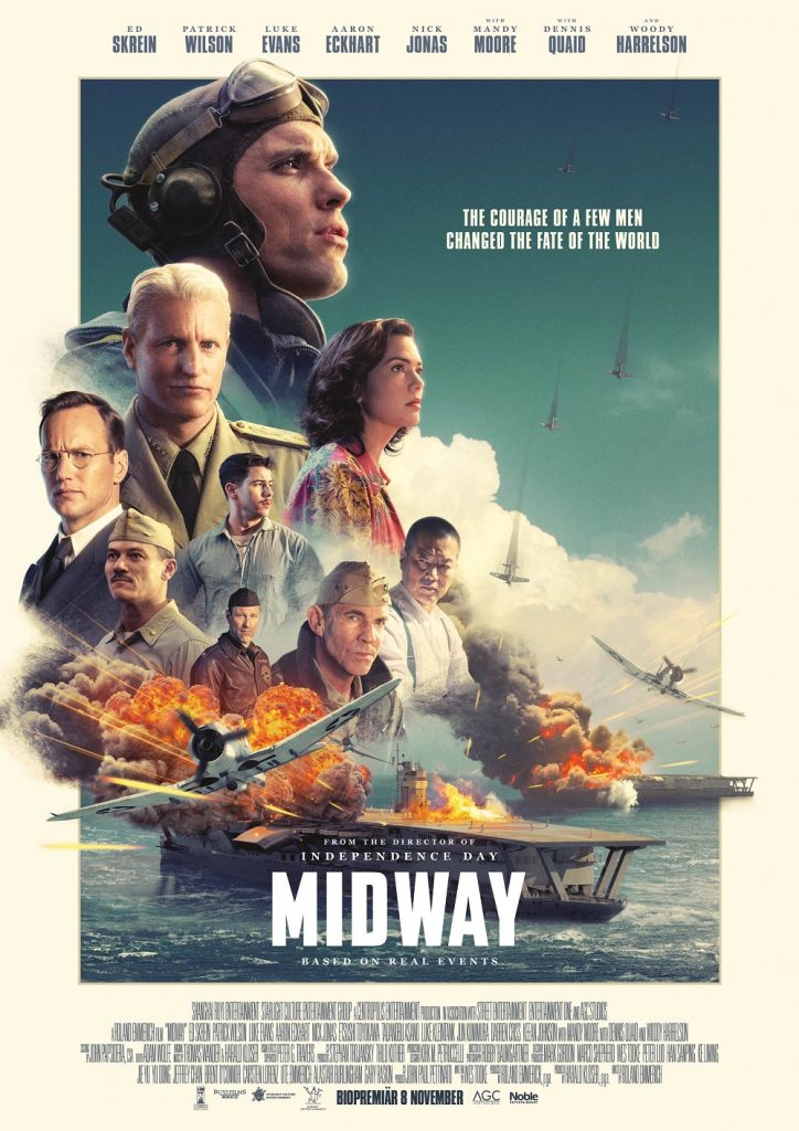 Resultado de imagem para midway movie poster 2019