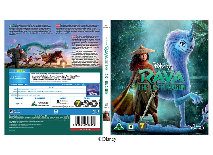 Raya and the Last Dragon: Blu-Ray Recension