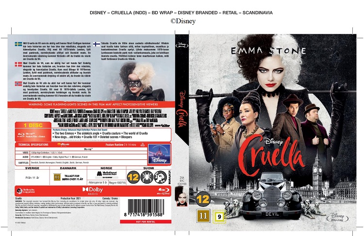 Cruella: Blu-Ray Recension