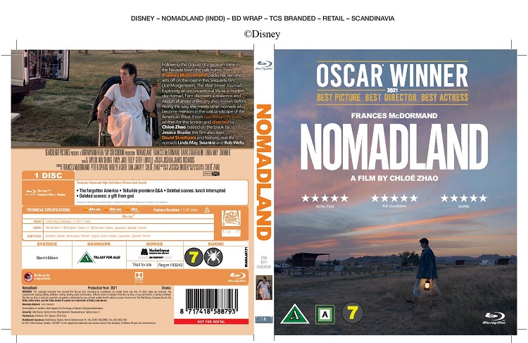 Nomadland: Blu-Ray Recension