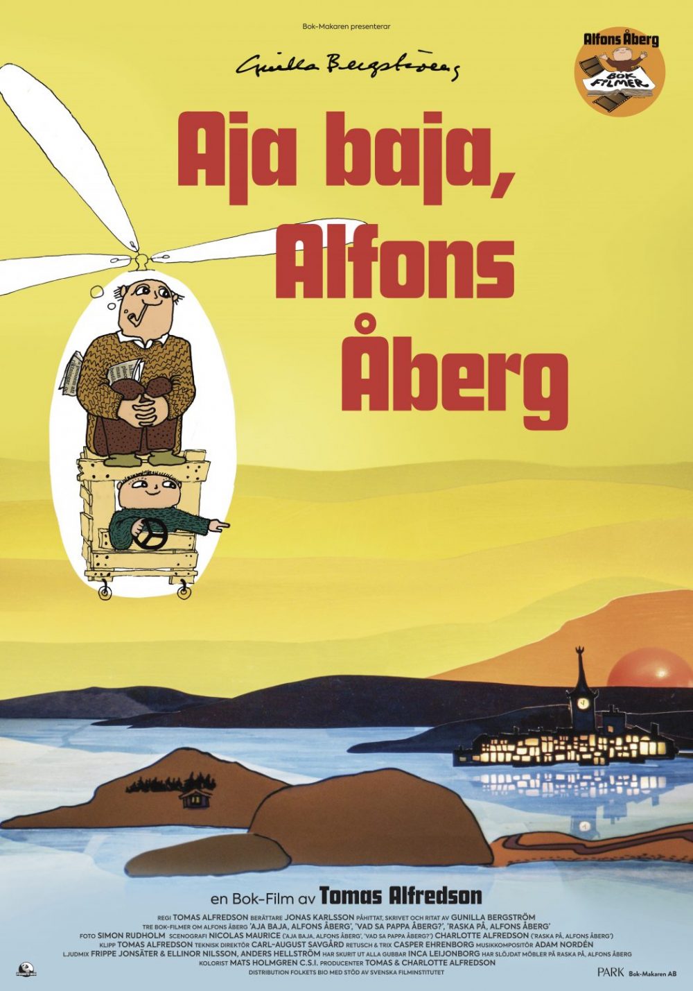 Aja baja, Alfons Åberg Folkets Bio